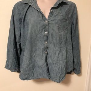 Chambray button down